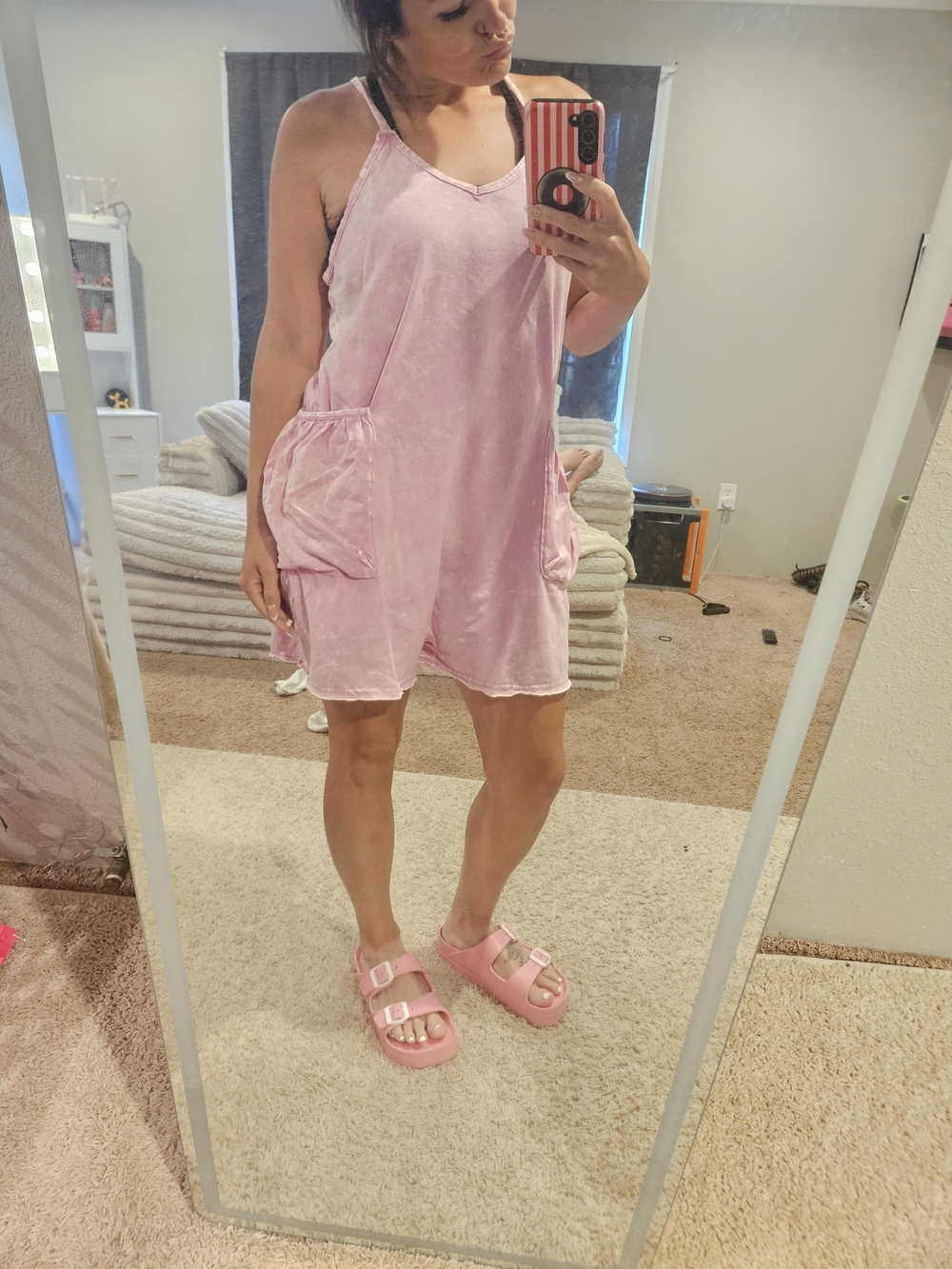 Zenana Outfitters Pocket Romper You Get All 3!!